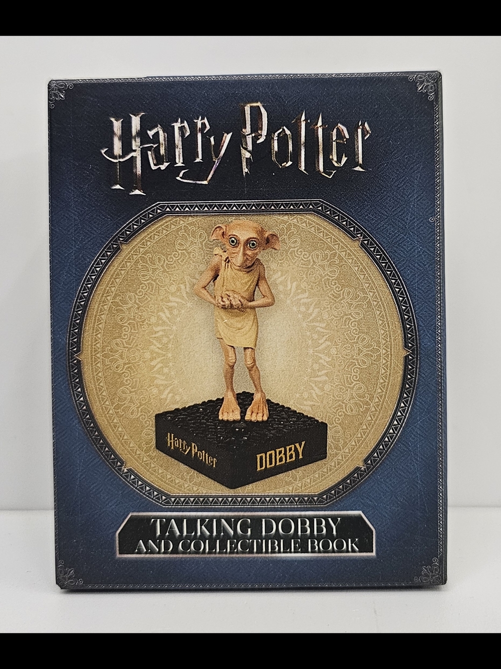 Harry Potter Talking Dobby & Book, Miniature Collectable By Running Press